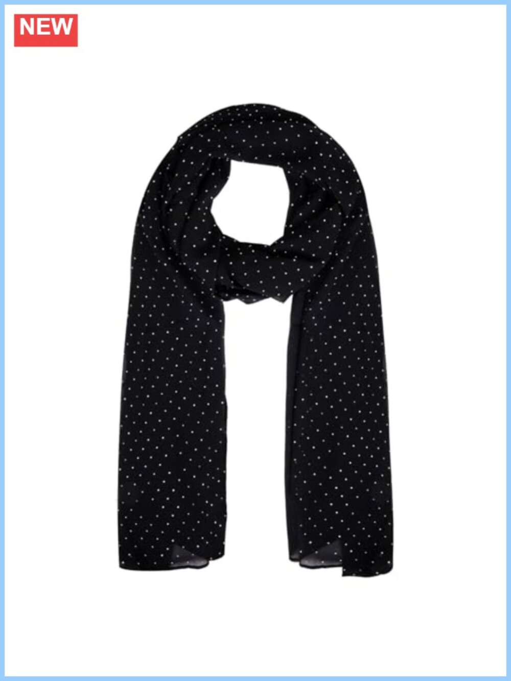 Chiffon Rhinestone Shawl Wrap Sheer Evening Scarf